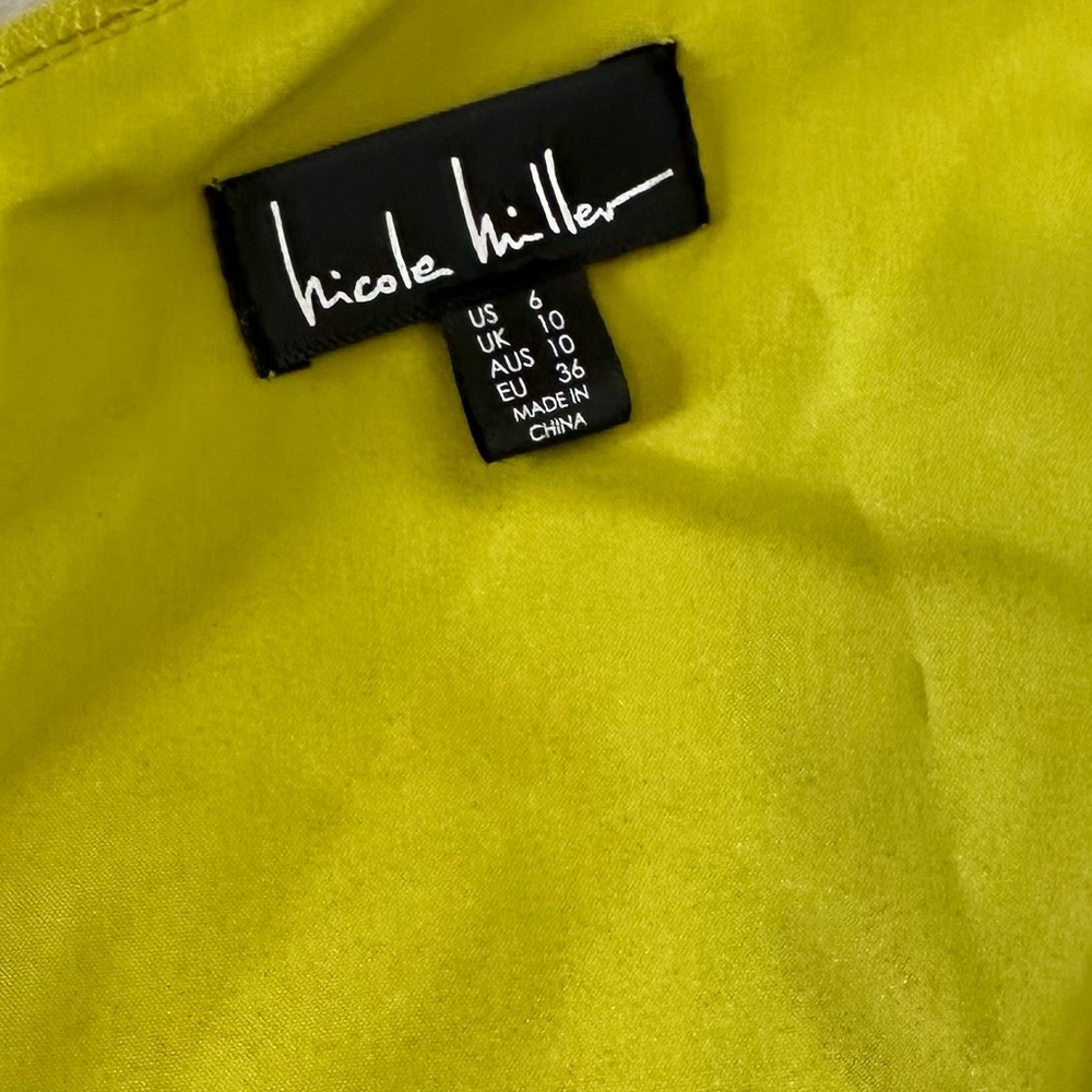 Nicole Miller Vibrant Green Apparel